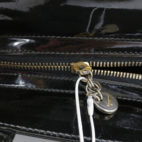 Vara Patent Leather Black