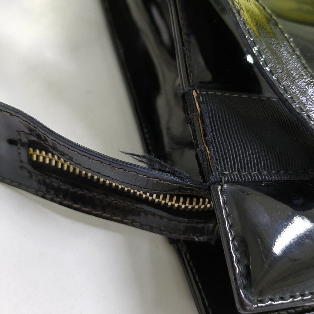 Vara Patent Leather Black