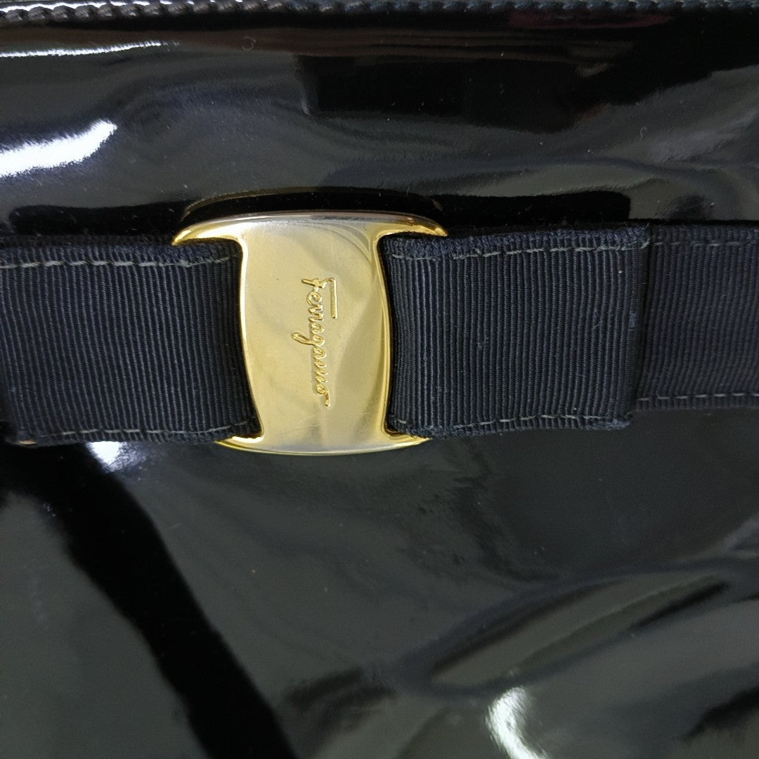Vara Patent Leather Black