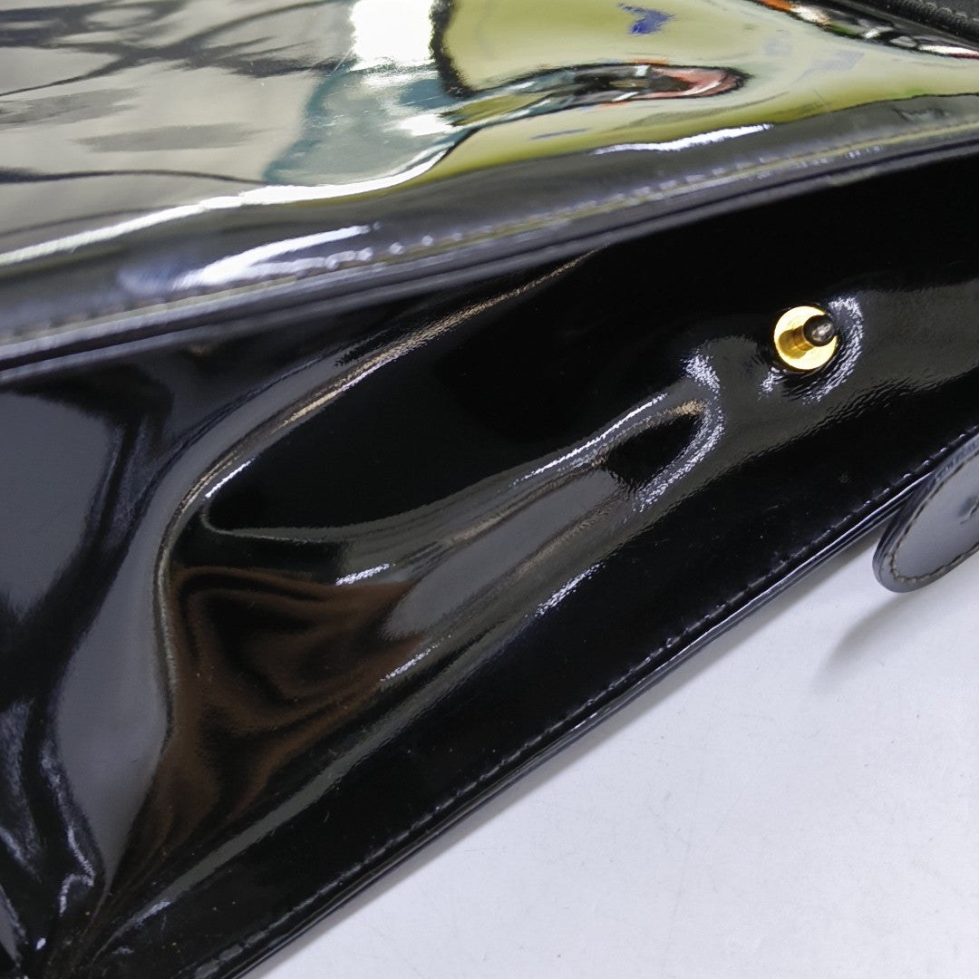 Vara Patent Leather Black