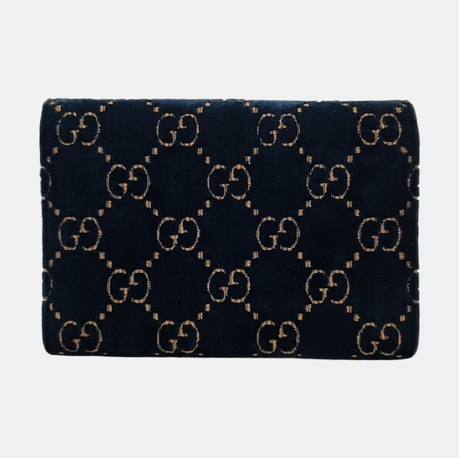Authenticated pre-owned  Dionysus Super Mini Monogram Velvet Blue - Crossbody Bag at Looply