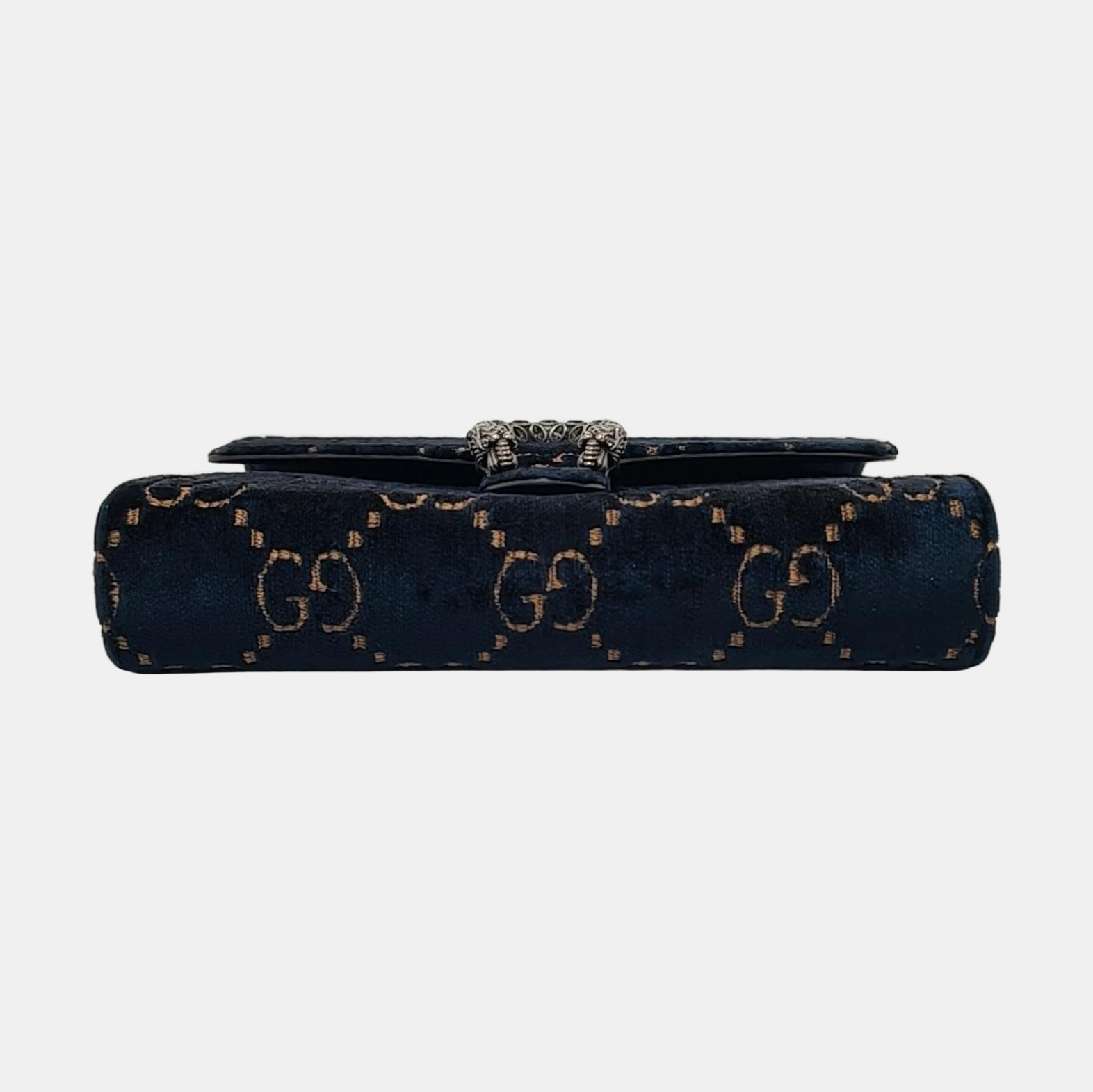 Authenticated pre-owned  Dionysus Super Mini Monogram Velvet Blue - Crossbody Bag at Looply