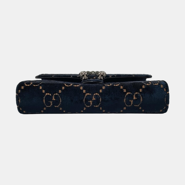 Authenticated pre-owned  Dionysus Super Mini Monogram Velvet Blue - Crossbody Bag at Looply