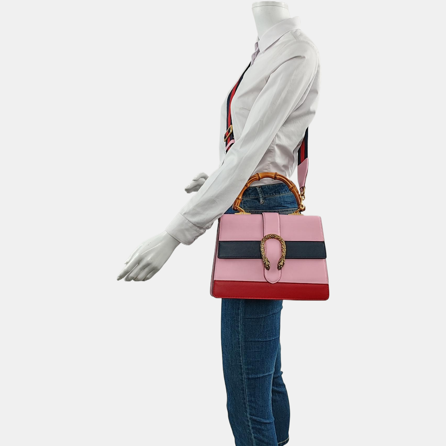 Authenticated pre-owned  Dionysus Medium Calfskin Pink - Crossbody Bag at Looply