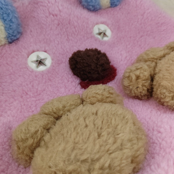 Children’s GG Bucket Sheepskin Pink