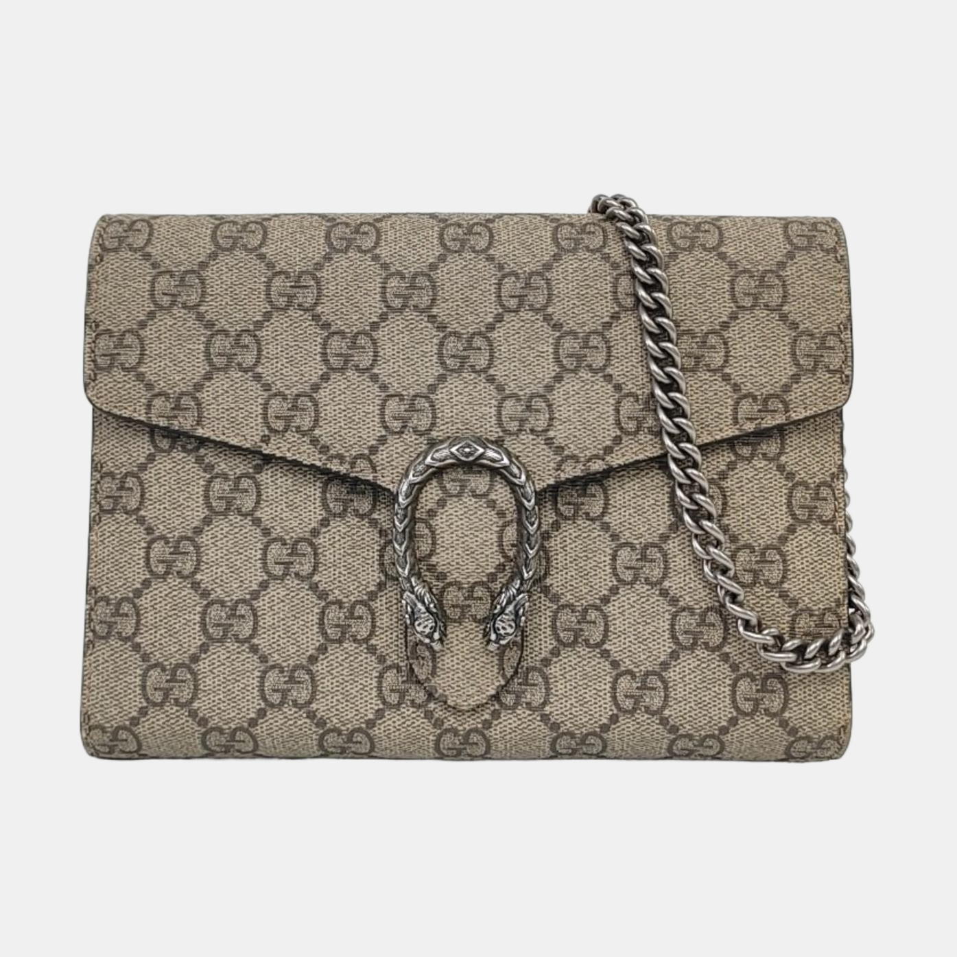 Authenticated pre-owned  Dionysus Monogram Coated Canvas Beige - Crossbody Bag at Looply