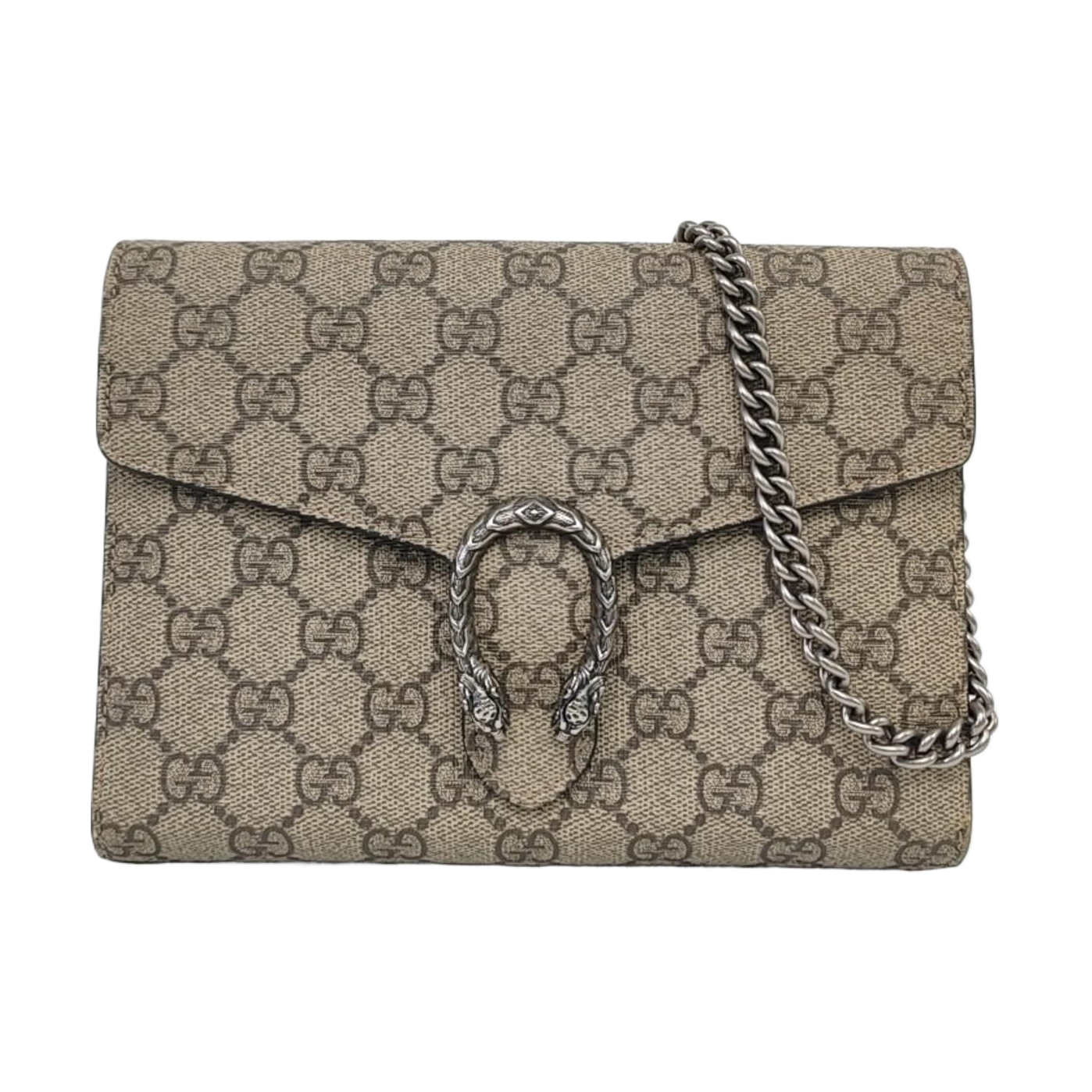 Authenticated pre-owned  Dionysus Monogram Coated Canvas Beige - Crossbody Bag at Looply