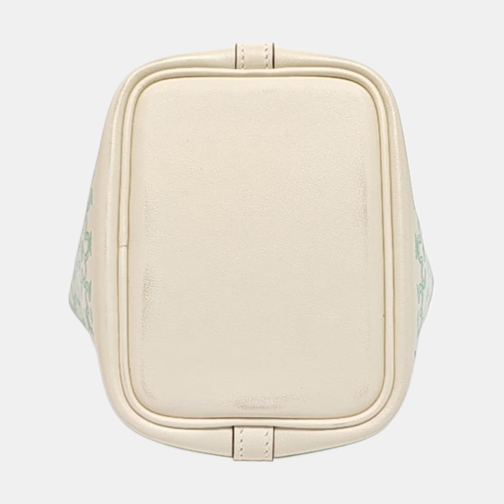 Authenticated pre-owned  Picotin Lock 12 Swift White - Top Handle Bag at Looply