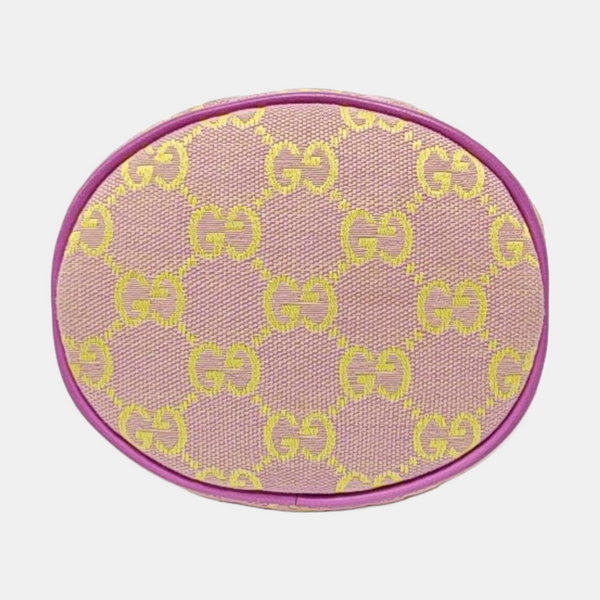 Authenticated pre-owned  GG Marmont Canvas Pink - Shoulder Bag at Looply