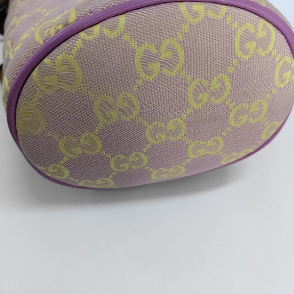 Authenticated pre-owned  GG Marmont Canvas Pink - Shoulder Bag at Looply