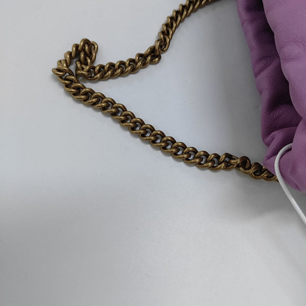 Authenticated pre-owned  GG Marmont Canvas Pink - Shoulder Bag at Looply