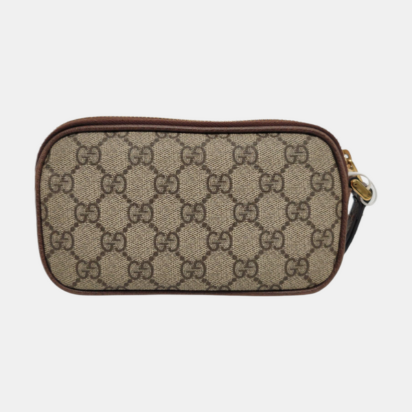 Authenticated pre-owned  Ophidia Monogram Coated Canvas Beige - Clutch at Looply
