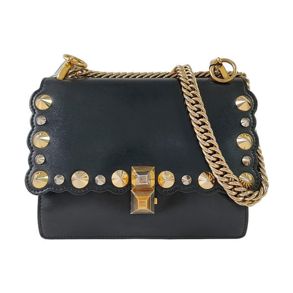 Authenticated pre-owned  Kan I Small Calfskin Black - Handbags at Looply