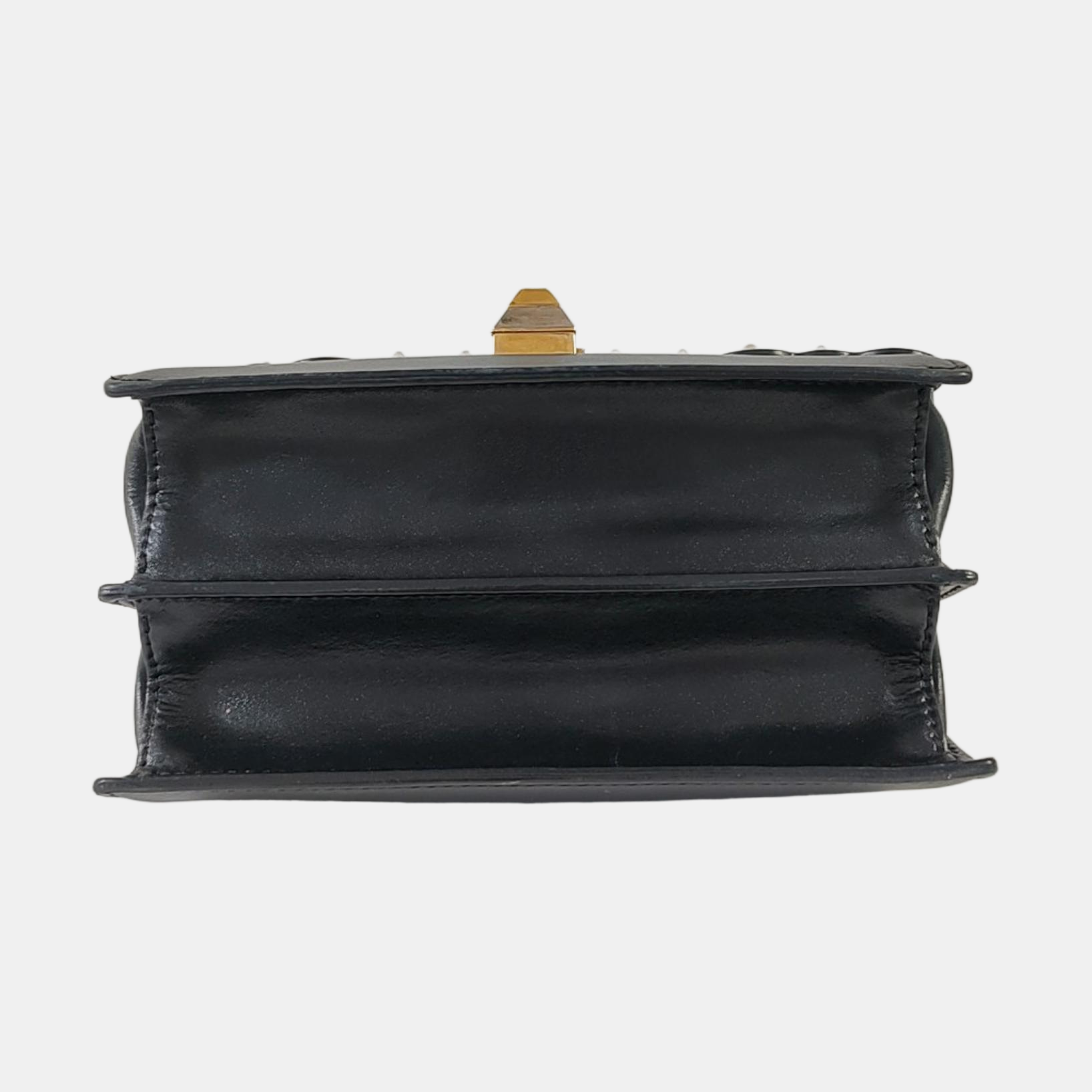 Authenticated pre-owned  Kan I Small Calfskin Black - Handbags at Looply