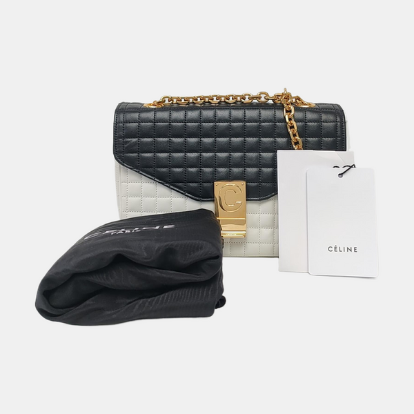 Authenticated pre-owned  C Medium Calfskin Multicolor - Shoulder Bag at Looply