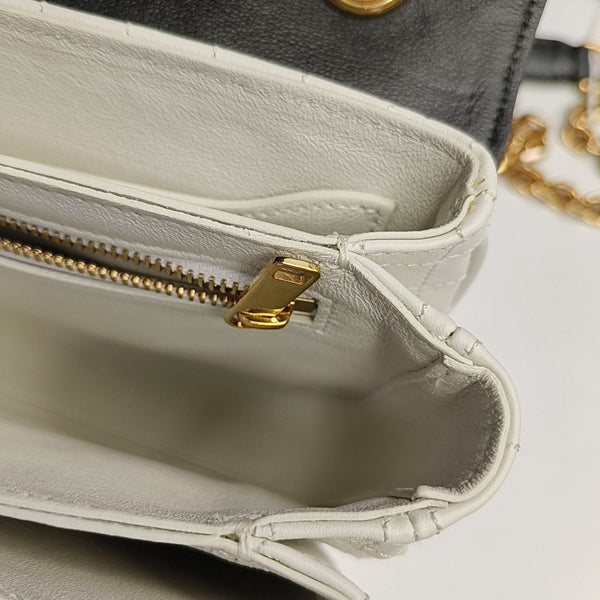 Authenticated pre-owned  C Medium Calfskin Multicolor - Shoulder Bag at Looply
