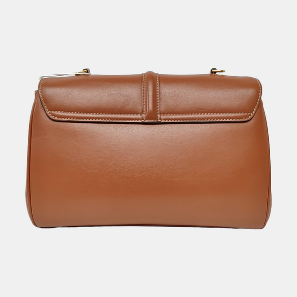 Authenticated pre-owned  16 Small Calfskin Brown - Handbags at Looply