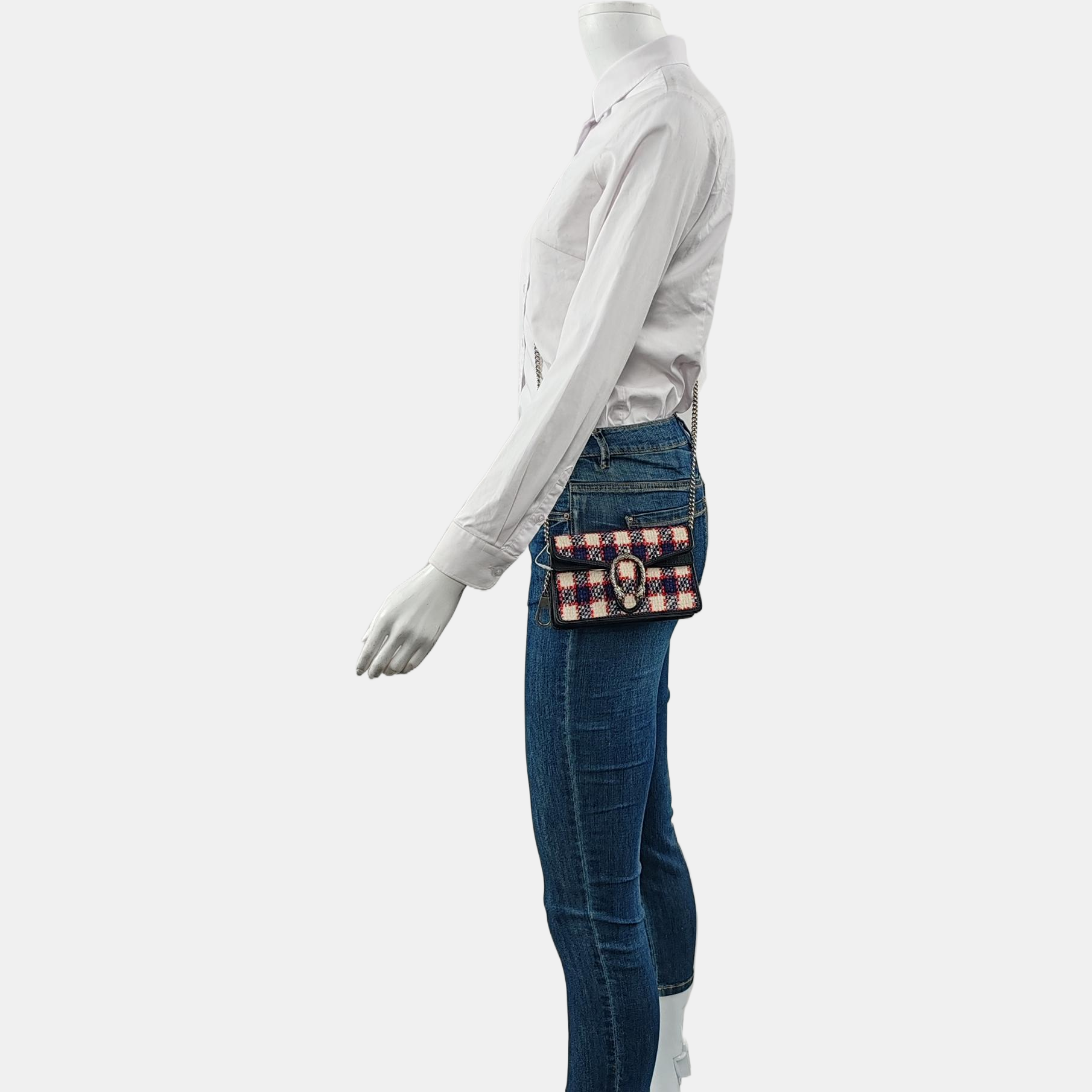 Authenticated pre-owned  Dionysus Super Mini Wool Multicolor - Shoulder Bag at Looply