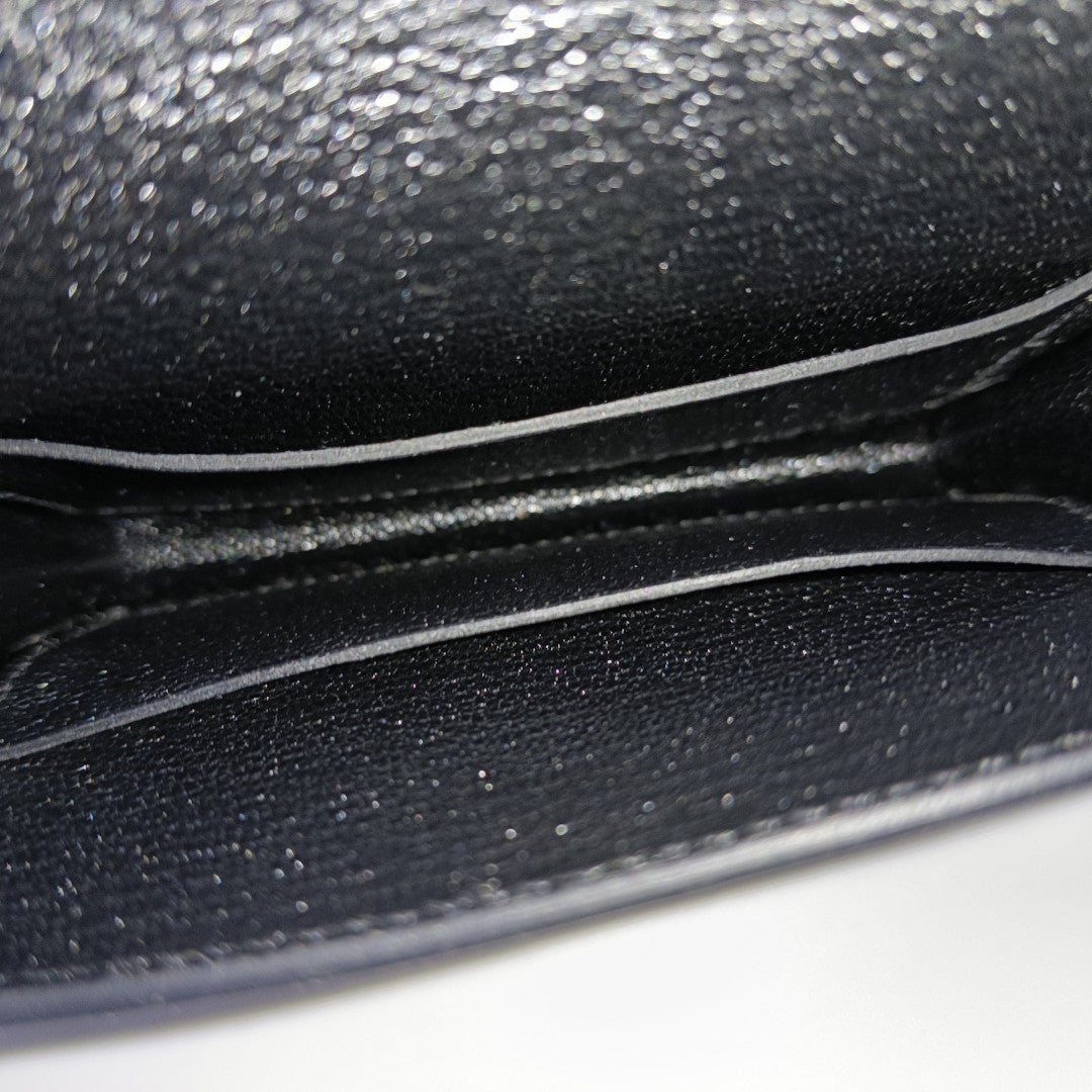 Authenticated pre-owned  Roulis Slim Chèvre Mysore Black Wallet - Wallet at Looply