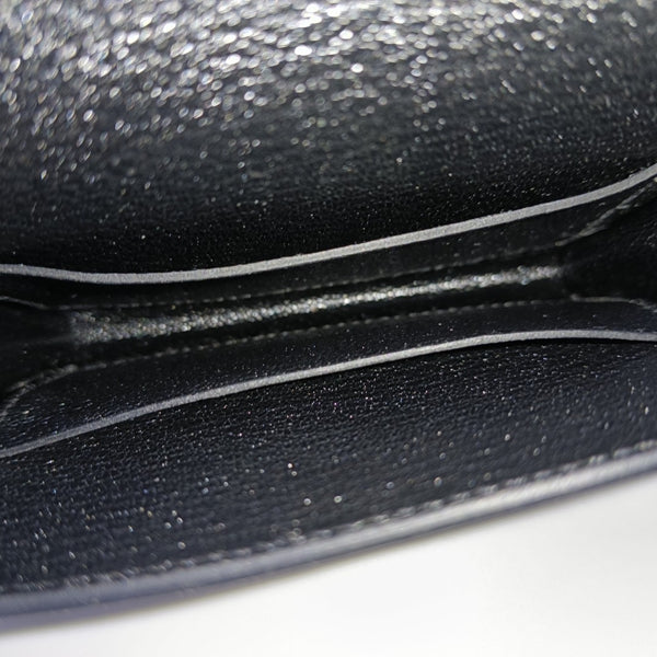 Authenticated pre-owned  Roulis Slim Chèvre Mysore Black Wallet - Wallet at Looply