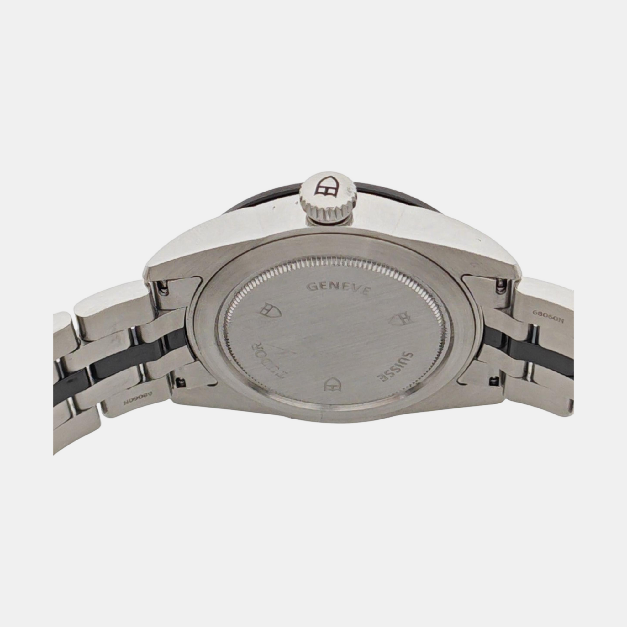 Glamour Date 39mm Black Automatic Watch