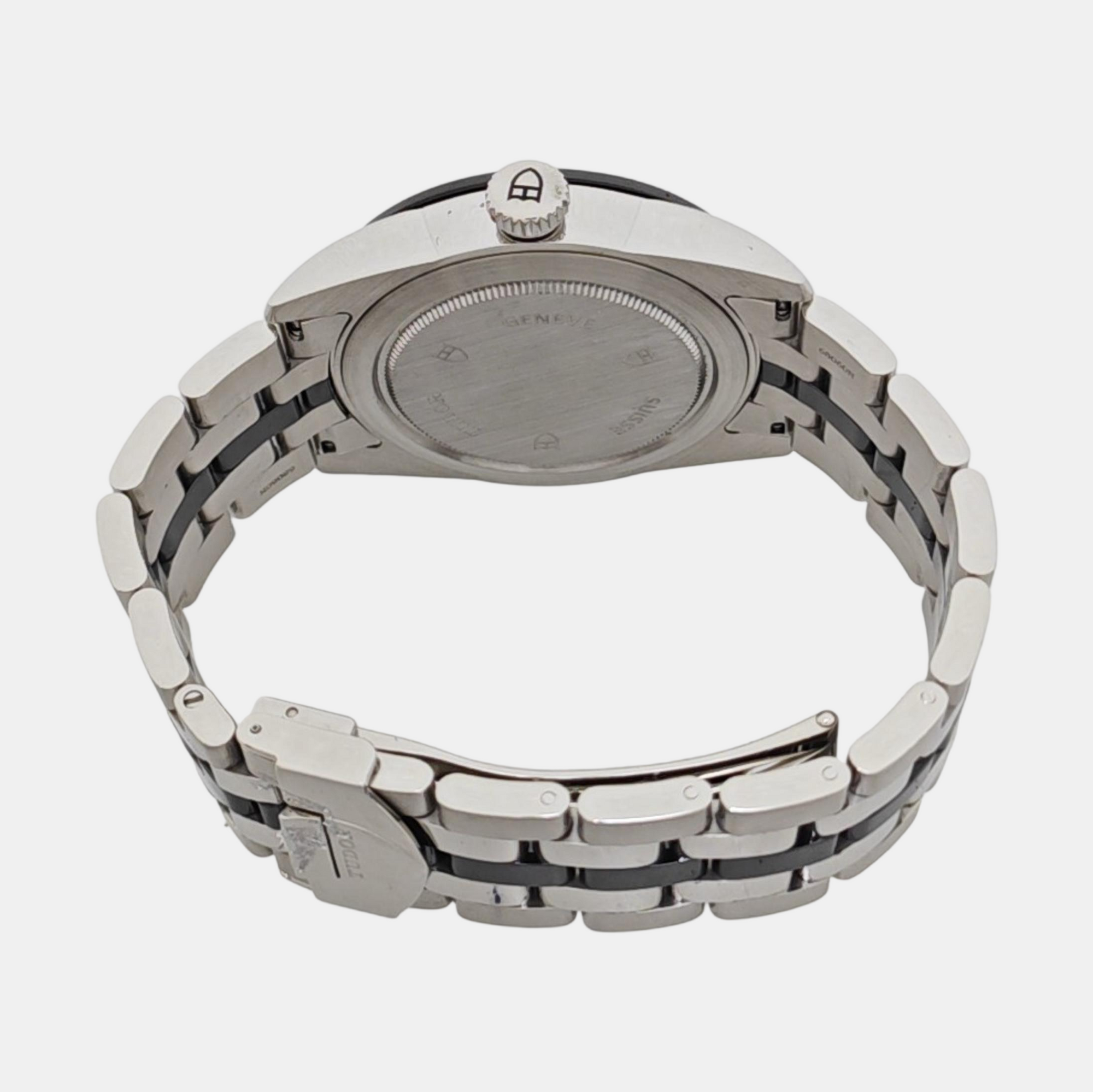Glamour Date 39mm Black Automatic Watch