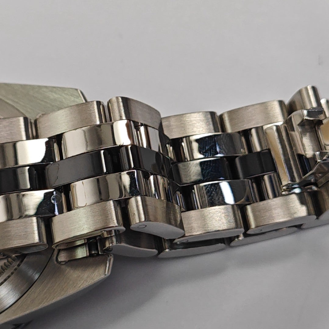 Glamour Date 39mm Black Automatic Watch