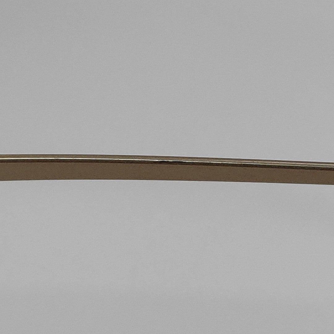 Metal Eyeglasses Gold
