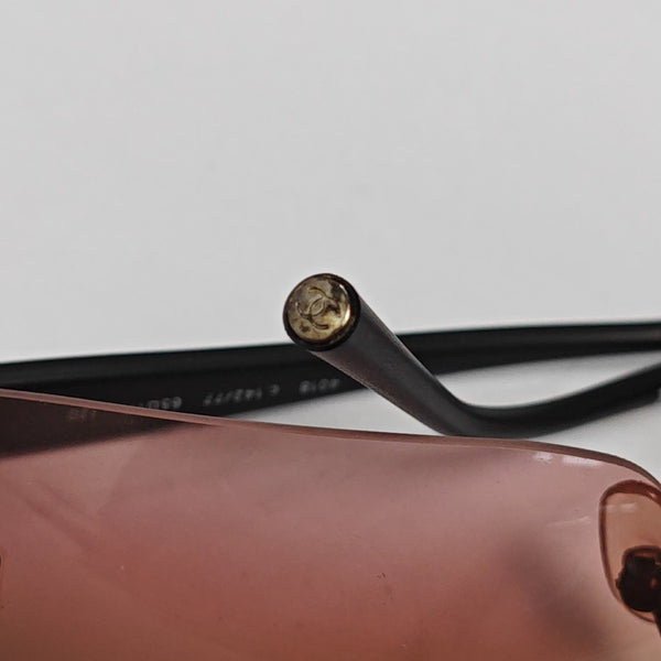Synthetic Sunglasses Black