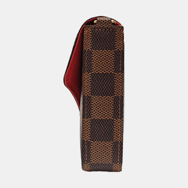 Authenticated pre-owned  Félicie Damier Ebene Coated Canvas Brown - Shoulder Bag at Looply