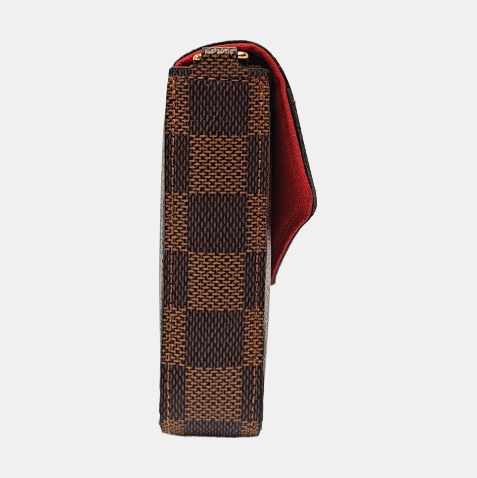 Authenticated pre-owned  Félicie Damier Ebene Coated Canvas Brown - Shoulder Bag at Looply