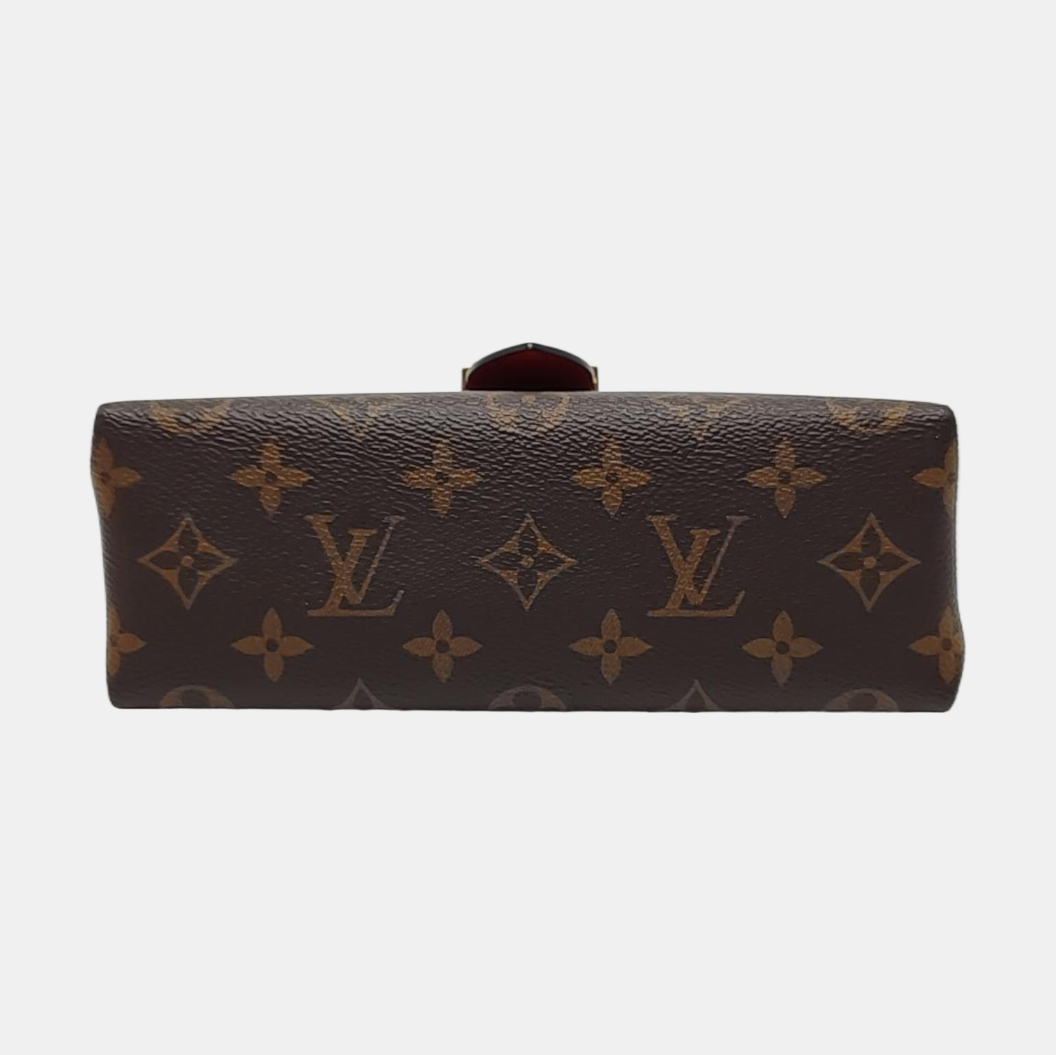 Authenticated pre-owned  Locky BB Monogram Coated Canvas Red - Shoulder Bag at Looply