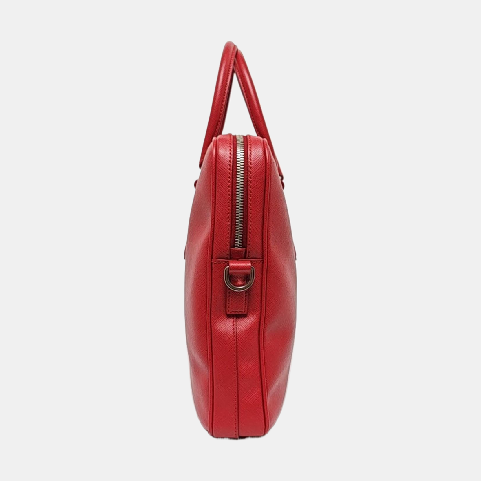 Authenticated pre-owned  Saffiano Calfskin Red - Shoulder Bag at Looply
