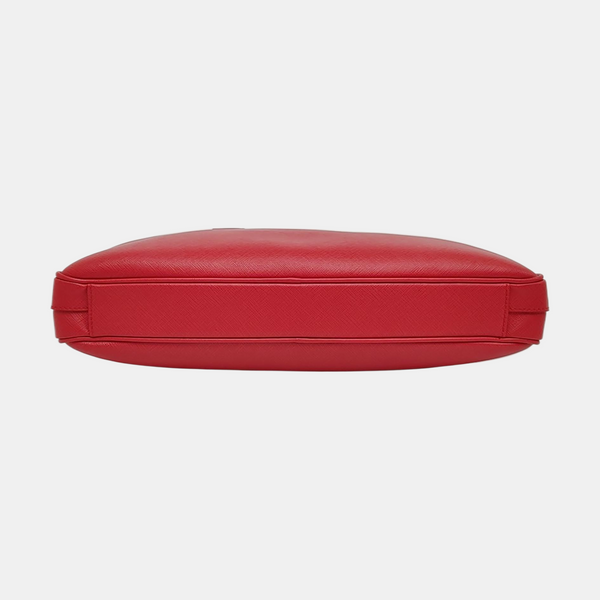 Authenticated pre-owned  Saffiano Calfskin Red - Shoulder Bag at Looply
