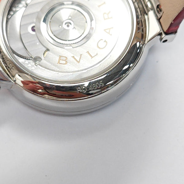 LVCEA 33mm Pink Automatic Watch