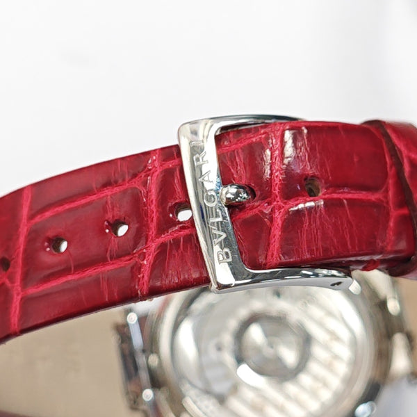 LVCEA 33mm Pink Automatic Watch