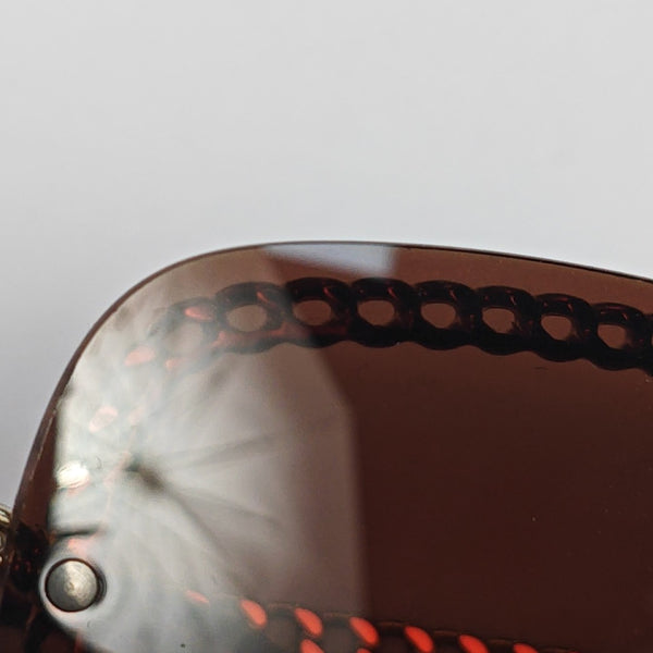 Metal Sunglasses Brown