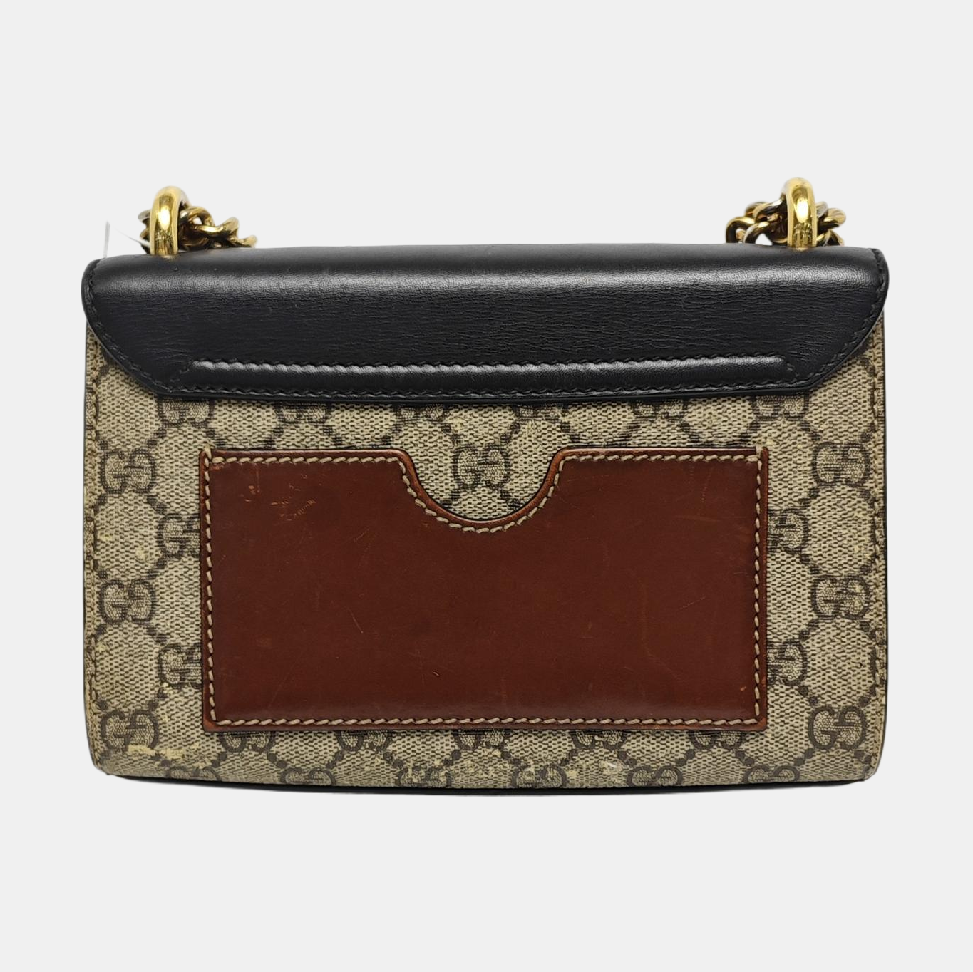 Authenticated pre-owned  Padlock Small Monogram Coated Canvas Multicolor - Shoulder Bag at Looply