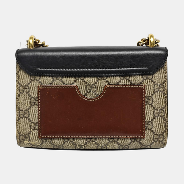 Authenticated pre-owned  Padlock Small Monogram Coated Canvas Multicolor - Shoulder Bag at Looply