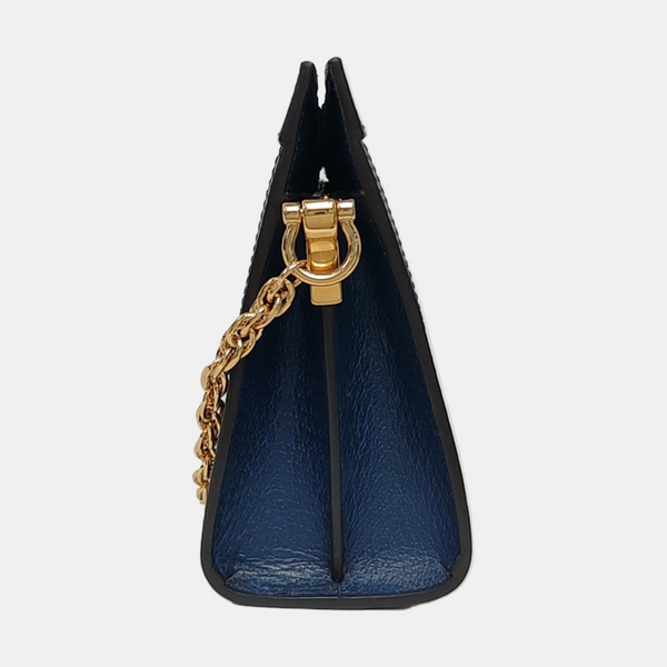 Authenticated pre-owned  Ophidia Small Calfskin Blue - Shoulder Bag at Looply