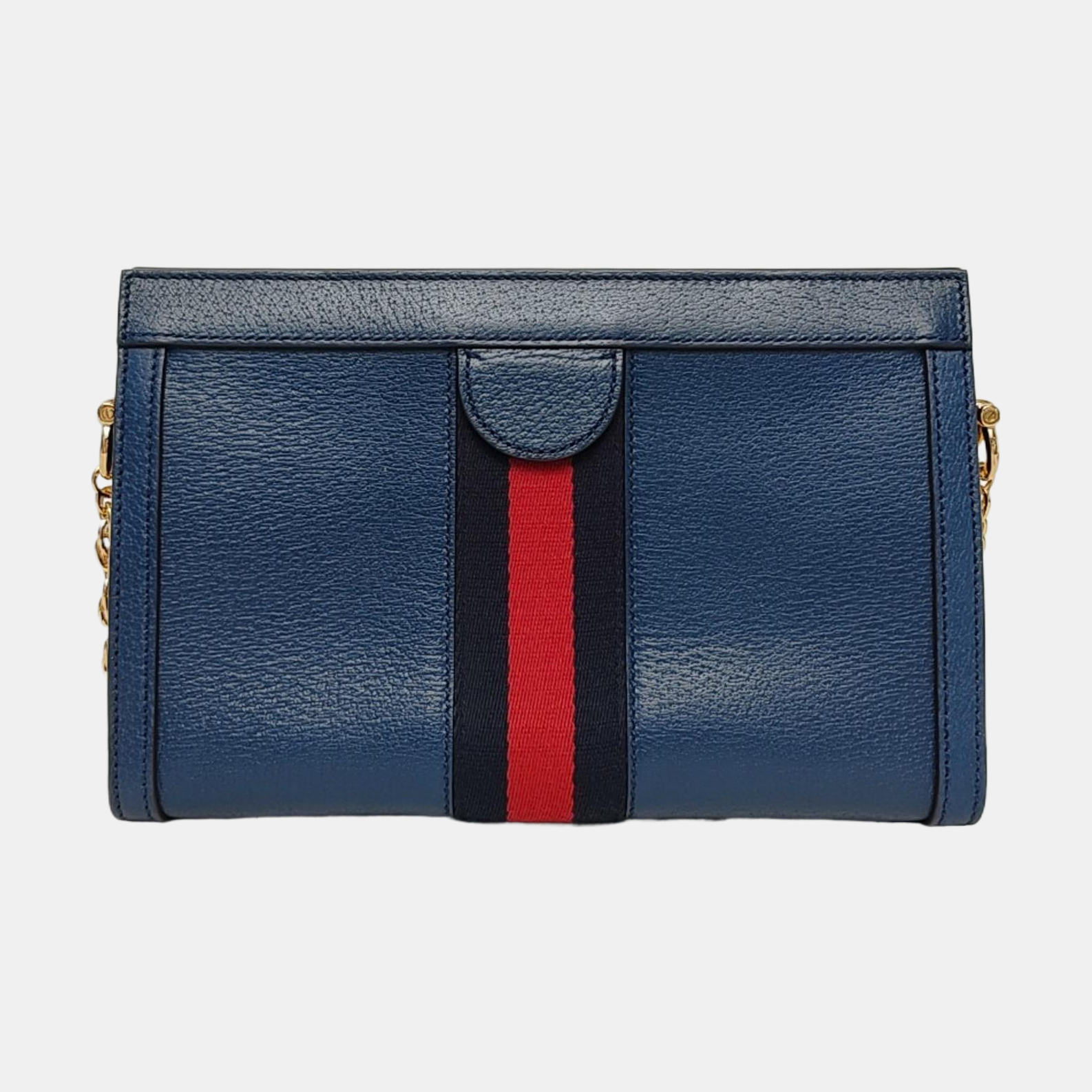 Authenticated pre-owned  Ophidia Small Calfskin Blue - Shoulder Bag at Looply