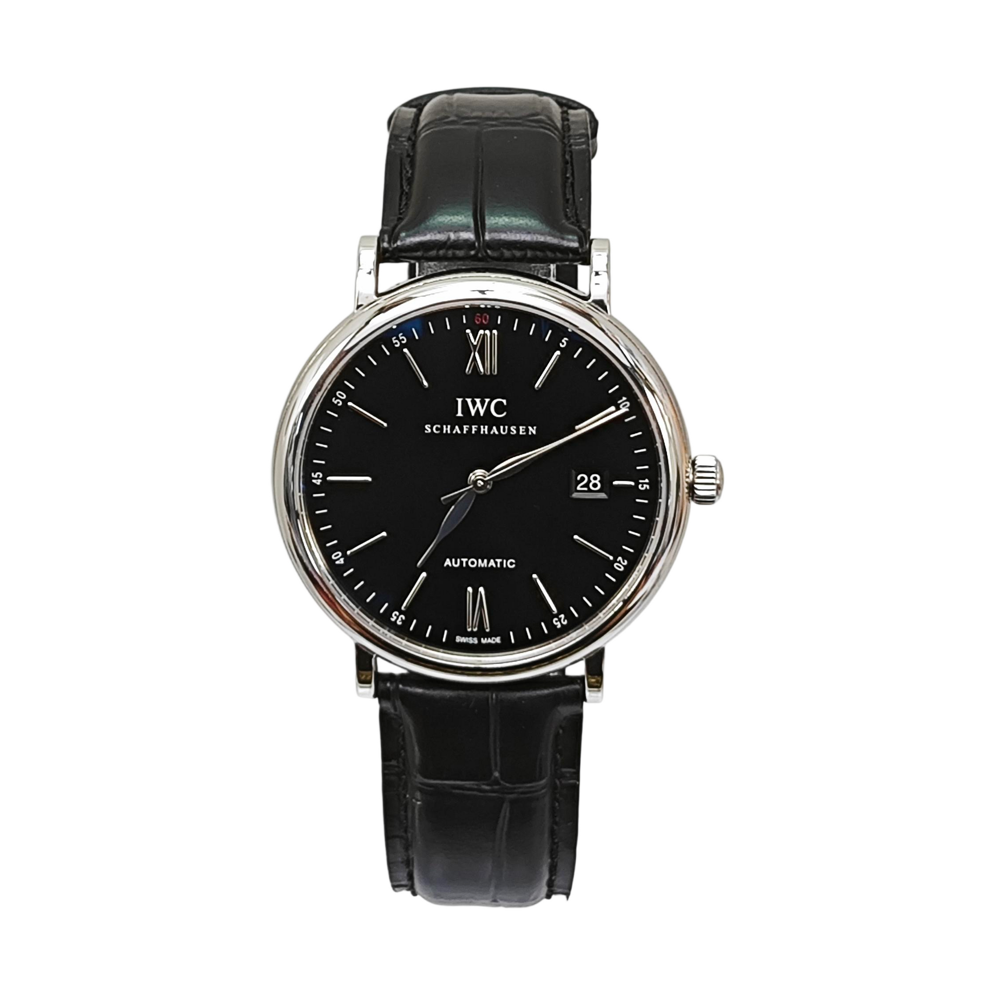 Portofino 40mm Black Automatic Watch