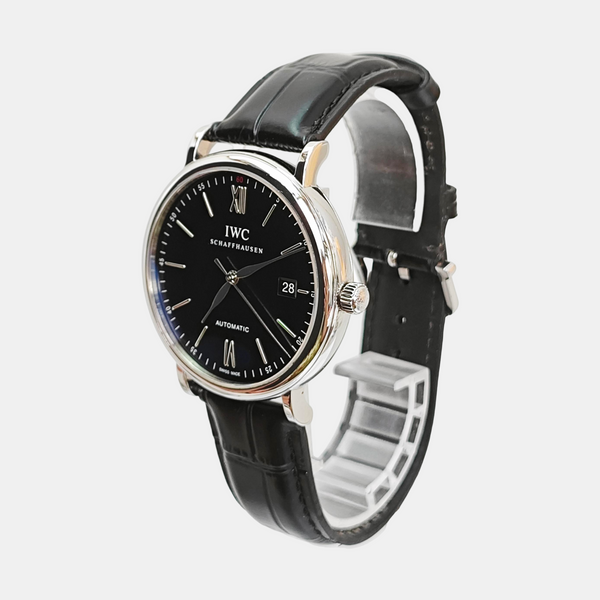Portofino 40mm Black Automatic Watch