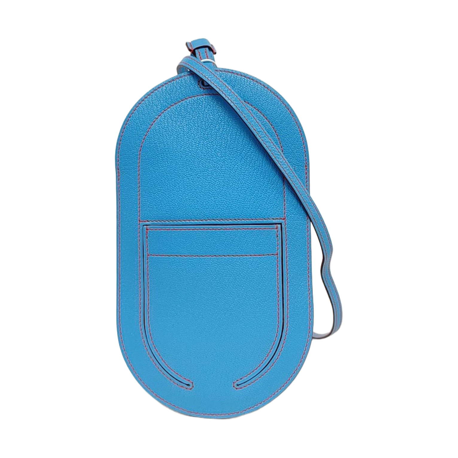 Authenticated pre-owned  In-The-Loop Small Chèvre Mysore Blue - Shoulder Bag at Looply