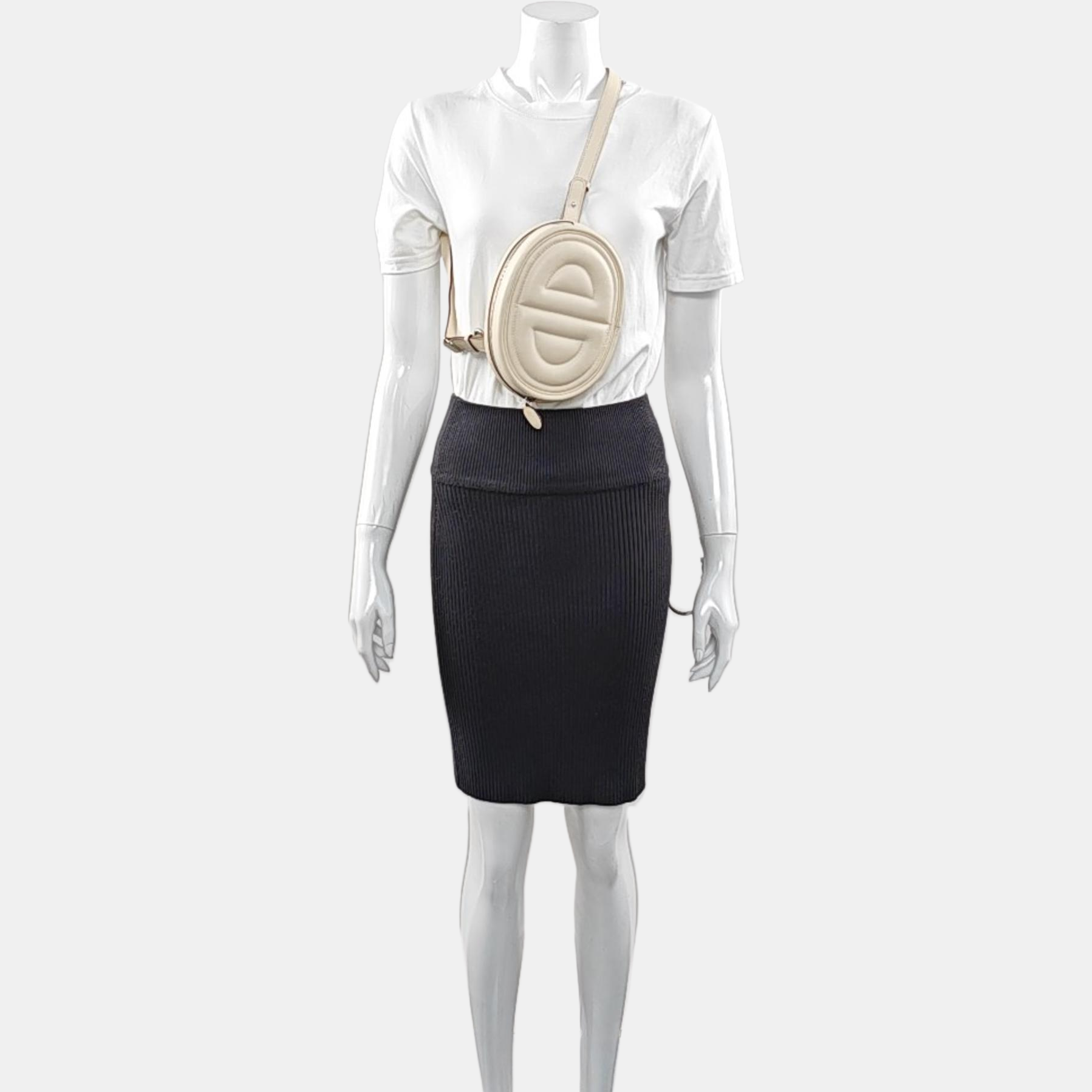 Authenticated pre-owned  In-The-Loop Swift White - Crossbody Bag at Looply