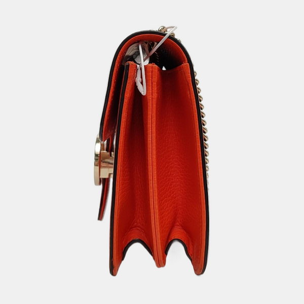 Authenticated pre-owned  Interlocking G Calfskin Orange - Crossbody Bag at Looply