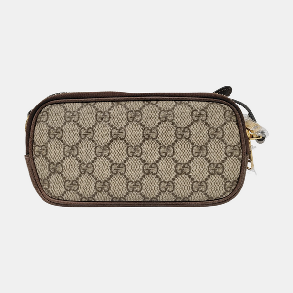 Authenticated pre-owned  Ophidia Monogram Coated Canvas Beige - Shoulder Bag at Looply