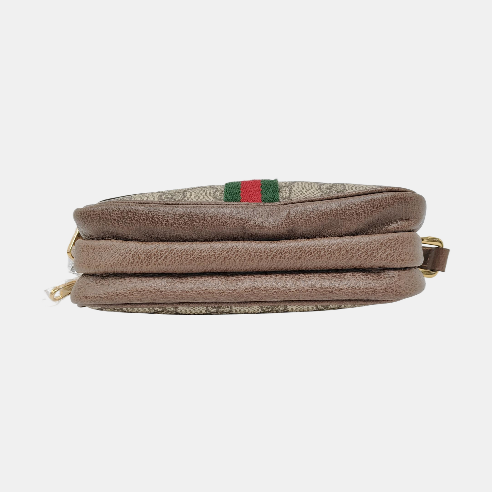 Authenticated pre-owned  Ophidia Monogram Coated Canvas Beige - Shoulder Bag at Looply