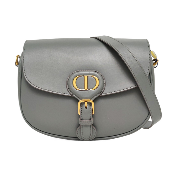 Authenticated pre-owned  Bobby Medium Calfskin Gray - Crossbody Bag at Looply