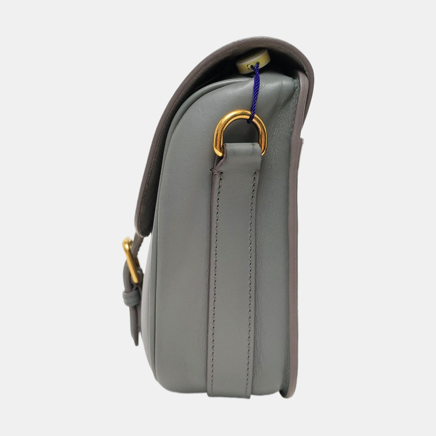 Authenticated pre-owned  Bobby Medium Calfskin Gray - Crossbody Bag at Looply